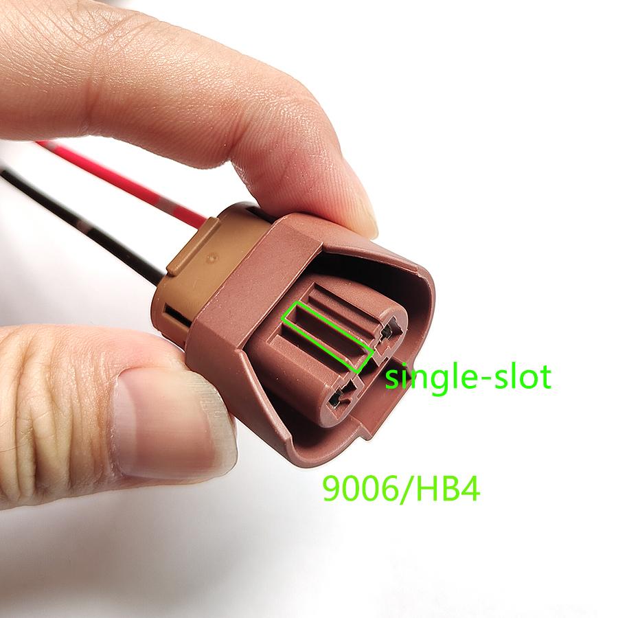 1 Pair Original 9005/HB3 9006/HB4 Socket Connector Female Plug For Toyota Camry Corolla RAV4 Hilux Auris CHR Headlight Lamp
