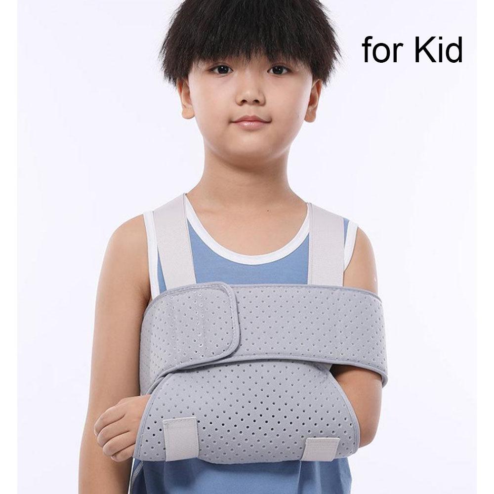 1Pcs Adult Children Arm Support Sling Breathable Shoulder Strap Brace Immobilizer Wrist Elbow Forearm Support Brace Strap Arm Bandage