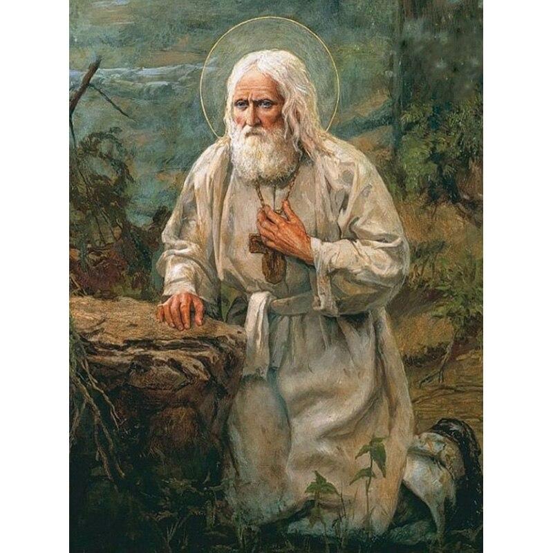 Полный 5D алмазная живопись Религия веры DIY Алмазная вышивка Алмазная мозаика Наборы для вышивки крестом Домашний Декор Подарок