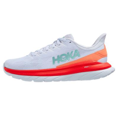 HOKA Mach 4 Белые Фиеста Женские Кроссовки 1113529-WFS