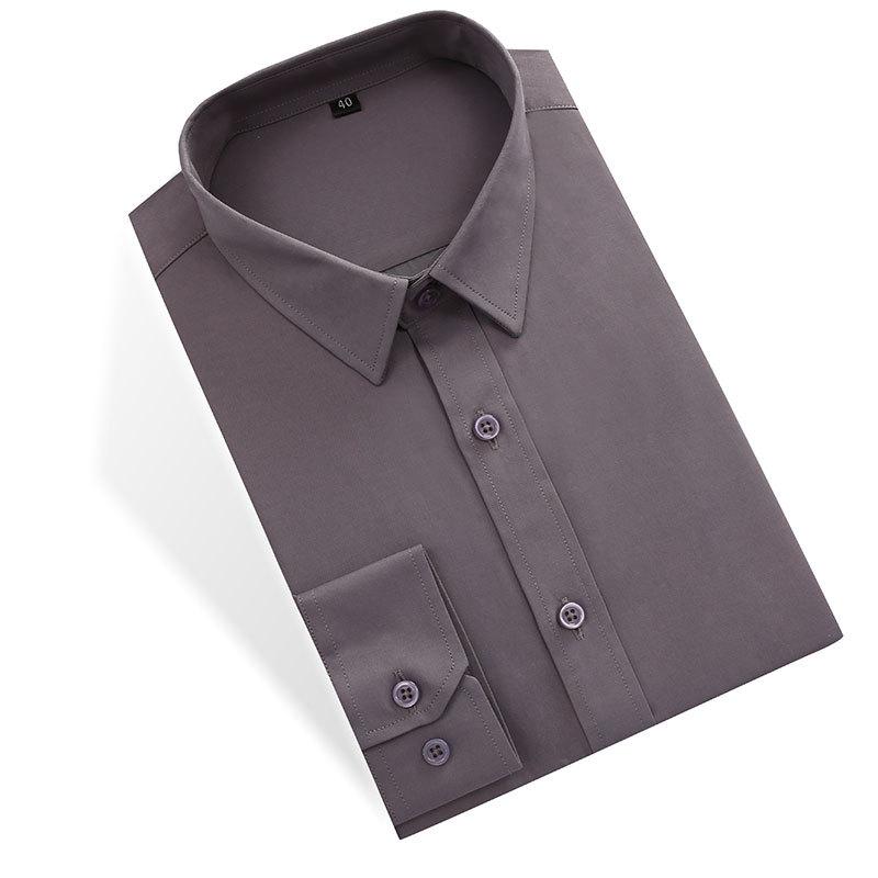 Office Clerk Business Formal Cotton Shirt Men's and Women's Professional Shirt Long Sleeve Overalls Embroidered LOGO