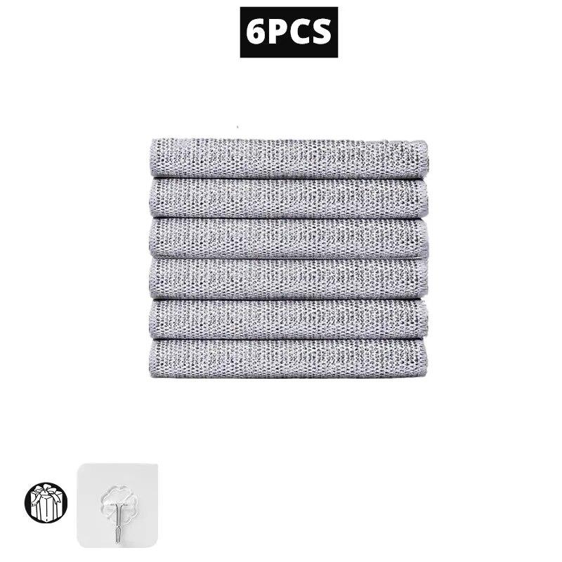 20/1 шт., волшебная ткань для чистки, утолщенная двухсторонняя металлическая серебряная проволока, тряпки для кухни, горшок для мытья посуды, салфетки для мытья посуды, инструменты для чистки полотенец