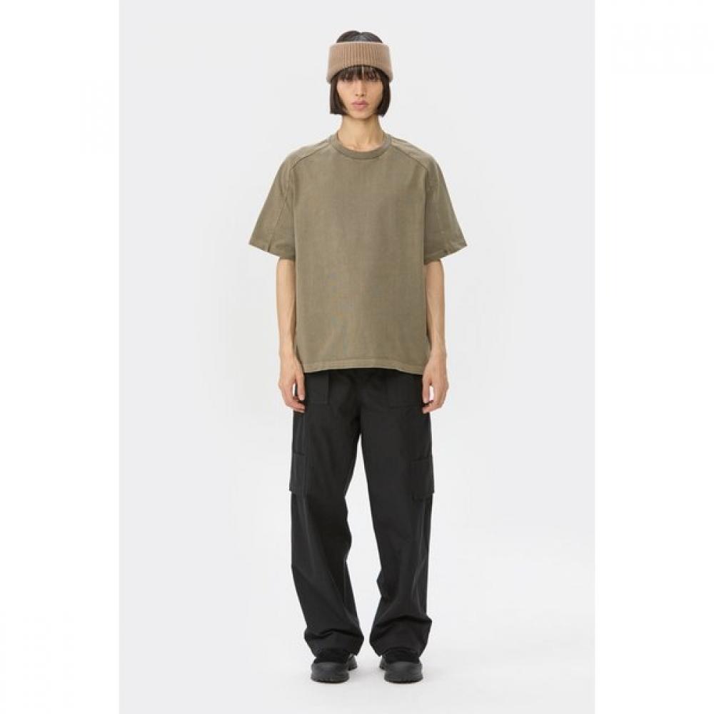 CusTomellow Half Sleeve T shirT Beige cwTam25622bex