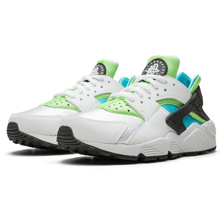 Nike Air Huarache Run Белый Clearwater Flash Лайм Женские 634835-100