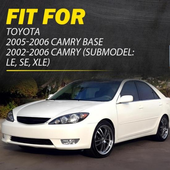 1/2/4PCS Beige Chrome Interior Door Handle For Toyota Camry 2002-2006 Left Right