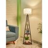 Metal Floor Lamp with 3 Shelves (Farm Petal)