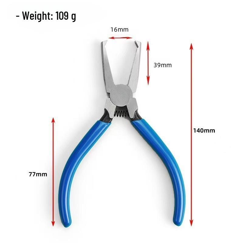 Blue Guitar Fret Puller Pliers – Flat-Nose Replacement Tool