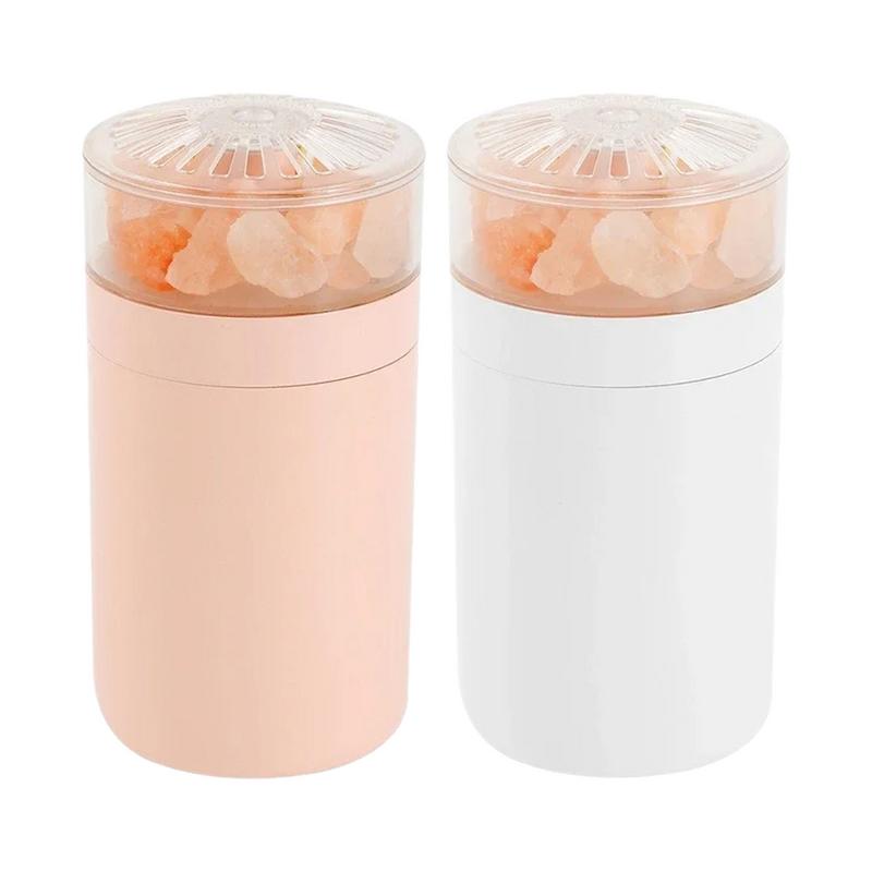 Salt Stone Humidifier | Car Aromatherapy Humidifier | USB Plug-in Automobile Fragrance Diffuser Silent Mist Humidifier Bedroom