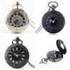 Flip With Necklace Vintage Pocket Fob Watches Steampunk Pocket Watch