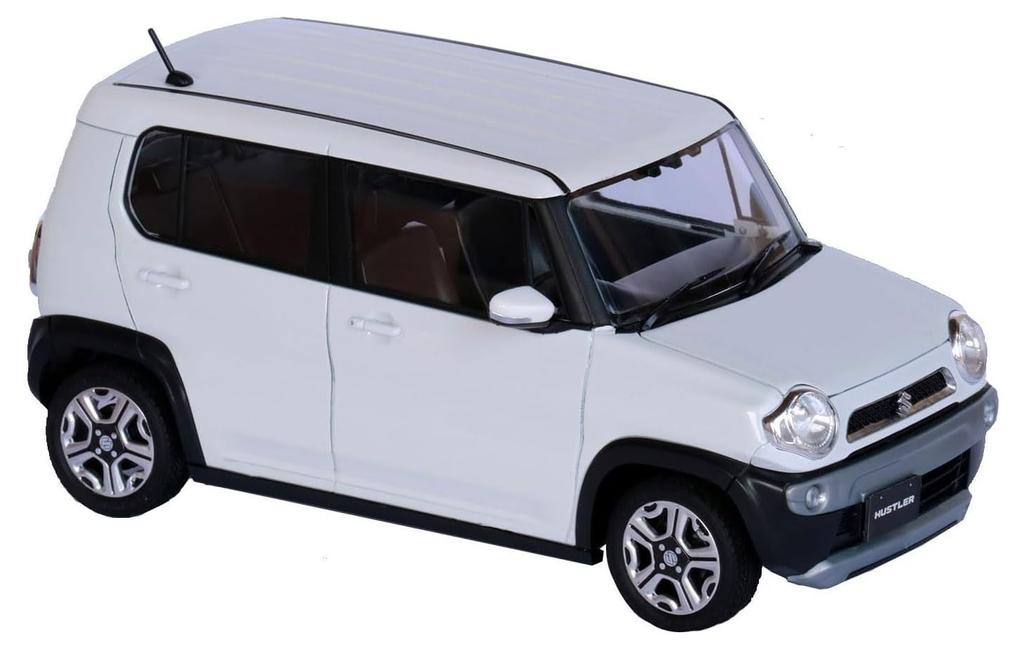 Fujimi Model Car NEXT Series Suzuki Hustler White Plastic Model Car NX5 1/24 No.5 (Pure Pearl) Pre-Colored