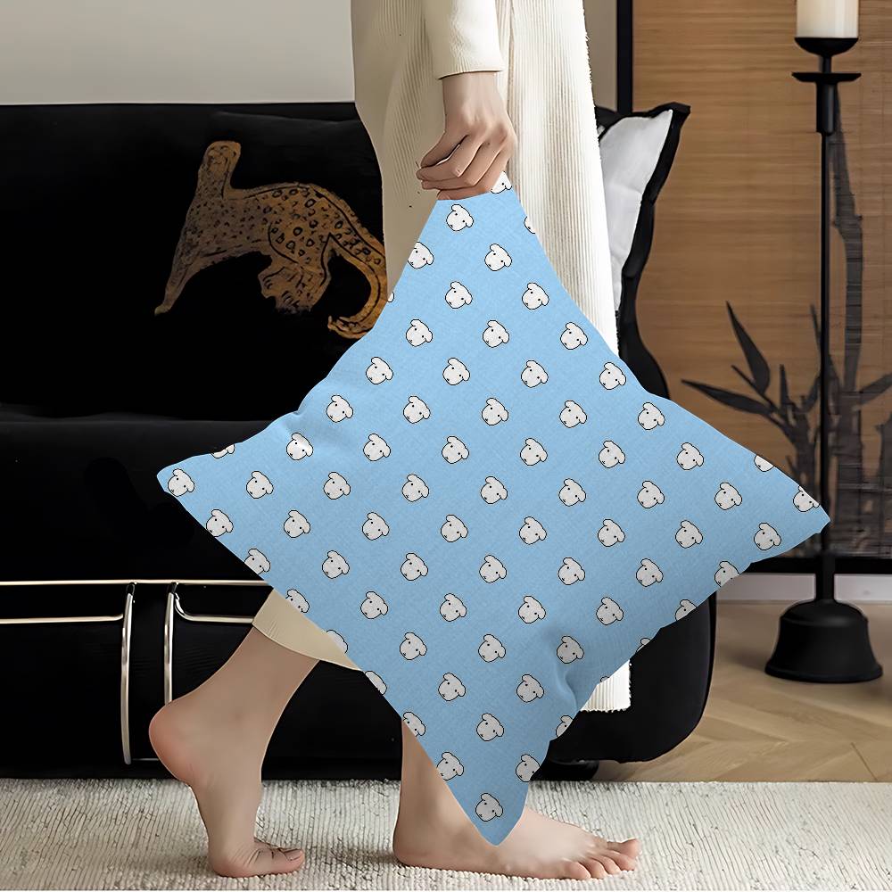 Cute Ganadi Pillow Anime Pillow Sofa Bed Head Pillow Cover Cushion Cover 45X45 Cm Fashion