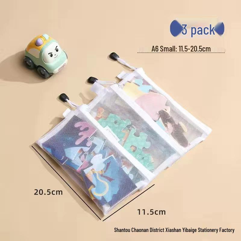 Прозрачная сумка для хранения конструктора Лего с молнией