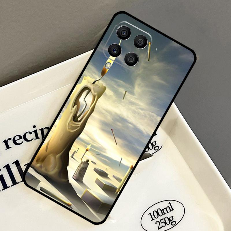 Чехол-картина Сальвадора Дали для Samsung Galaxy M33 M53 M13 M15 M35 M55 M32 M16 M36 M56 M54 M20 M52 M34 M14 M11 M31