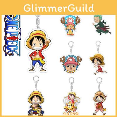 Высококачественный брелок Луффи Зоро из фильма One Piece Red, подвеска для сумки, двусторонний акриловый игрушечный фигурка, подарок
