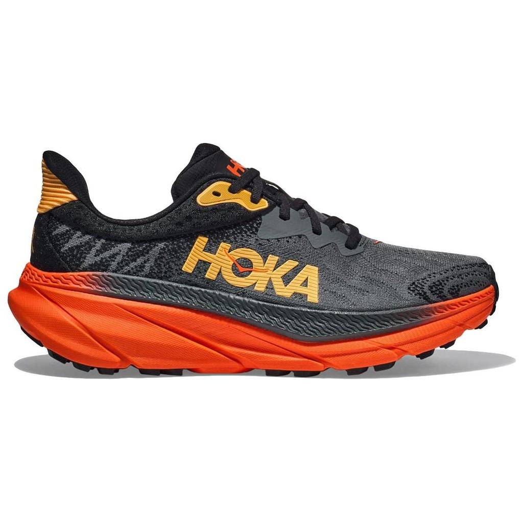 HOKA Challenger ATR 7 Castlerock Flame Мужские кроссовки черные 1134497-CFLM