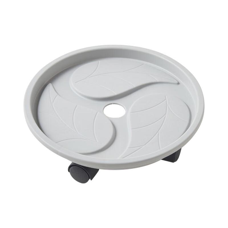 Lilang Round Plant Pot Caddy with Wheels and Water Tray