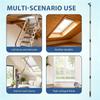 Anti-slip Texture Window Pole Opener Multi-angle Telescopic Window Opener  Sunroom Window