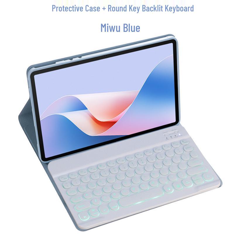 Protective Case with Pen Slot & Bluetooth Keyboard Touchpad for Apple iPad Pro/Air3 (10.5-inch)