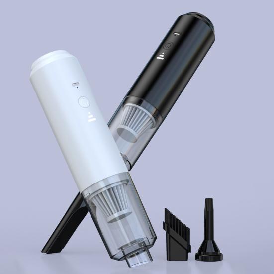 Автомобильный пылесос беспроводной, мощность всасывания 2500 Па, портативный ручной мини-пылесос с быстрой зарядкой Type-C