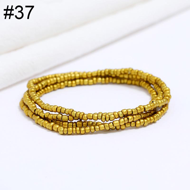 Women Fashion Waist Chain Rice Bead Waist Chain Beach Chain Body Jewelry Belly Chain