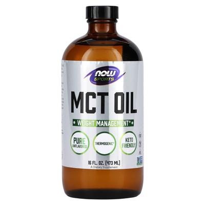 Спорт, Масло MCT, Без вкуса, 473 мл(16 жидких унций)
