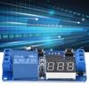 12V 12V Time Control Switch with LED Display High-level Trigger Timer Switch Module Optocoupler Isolation Adjustable Delay