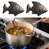 2 шт. Чугунная рыба Эффективный и безопасный кухонный инструмент Эффективные многоразовые кухонные принадлежности Посуда для детей с дефицитом