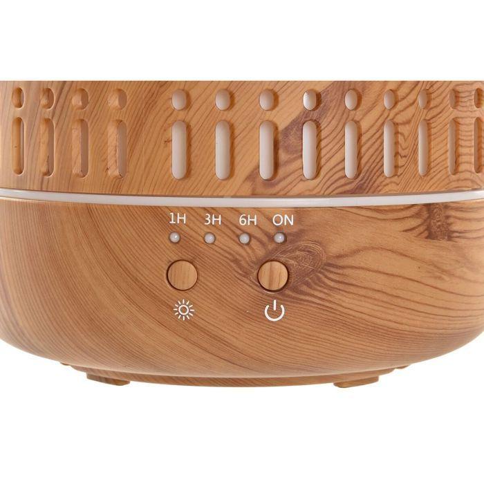 Essential Oil Diffuser - DKD Home Decor - ABS - Natural - Brown - Elegant