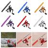 Pocket Collapsible Fishing Rod Reel Set Mini Pen Fishing Rod Set Pen Shaped Telescopic Fishing Rod with Fishing Reel