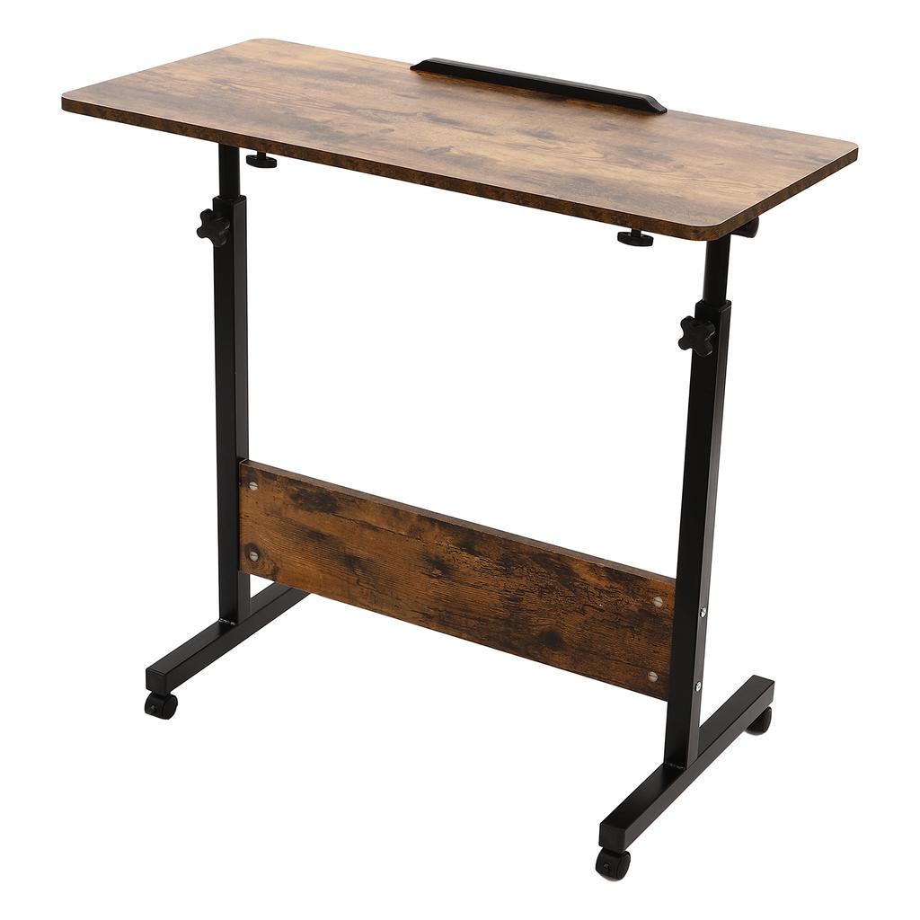 Adjustable Height Standing Desk, Portable Laptop Desk, Rolling Computer Stand with Adjustable Height  Flexible To Move and Fix