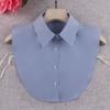 Fake Collar Shirt Versatile Ladies Polka Dot Bow Shirt Collar Sweater Decorative Collar Women