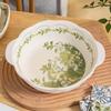 Zhishi Lily of the Valley Ceramic Soup Bowl