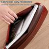 Data Contract Bill Storage Document Organiser File Bag Document Bag Leather File Folder Briefcase