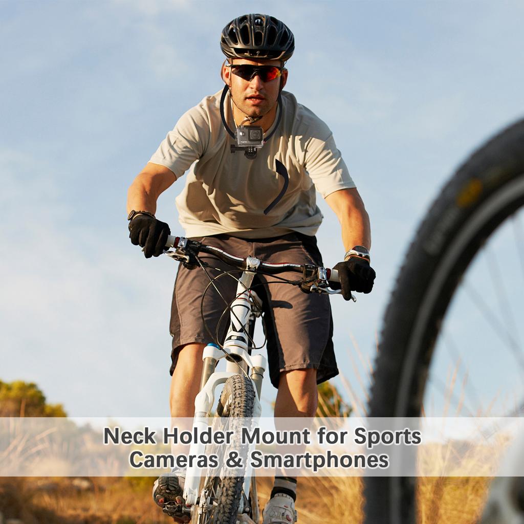 Нагрудный держатель для спортивной камеры, крепление на шею для смартфона, нагрудный держатель с адаптером для крепления экшн-камеры