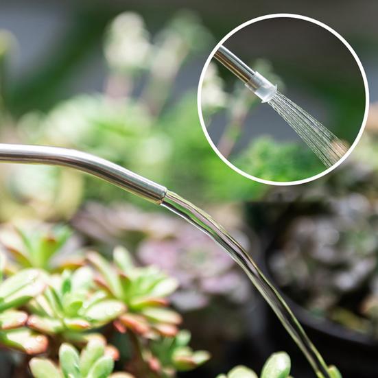 Лейка с длинным носиком 1 л/1,5 л Лейка со шкалой Прозрачный горшок для полива сада для комнатных и уличных растений, офисных цветов