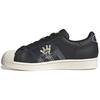 Originals Superstar Classic Street Graffiti Low-Top Skate Shoes Unisex Sneakers Black GW4444