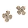 Les Trésors De Lily [L4659] - Silver 'Clover' Silver Earrings (rhodium-plated) - 12 Mm