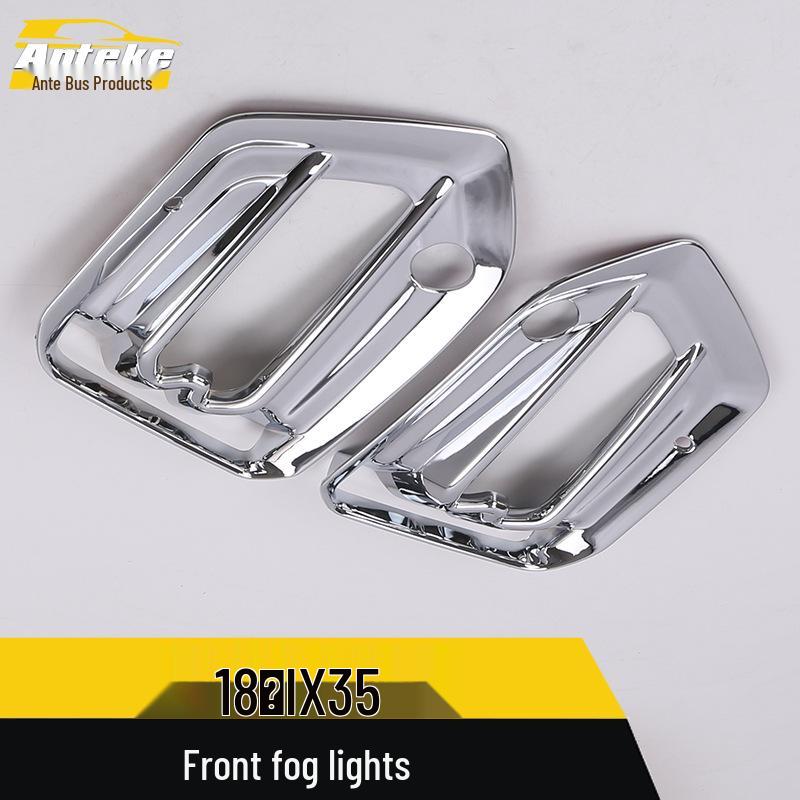 2018 IX35 Front Fog Light Trim & Bumper Cover - Anti-Scratch Modification Accessory