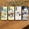Чехол для телефона G-Genshin Impact P-Paimon для Samsung S25, S24, S21, S22, S23, S30, Ultra, S20, Plus, Fe, Мягкий силиконовый черный чехол
