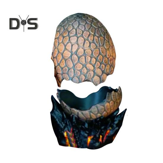 Ночной светильник в виде яйца динозавра, лампа ручной работы в виде дракона, инкубационный светильник в виде яйца динозавра для детской комнаты, декор детской комнаты, подарок любителю динозавров