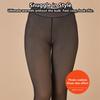 Women's Thermal Fleece Lined Tights, Winter Warm Footed Leggings