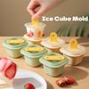 Silicone Ice Cube Tray Reusable Ice Lattice Creative Ice Cube Mold  Kitchen Tool