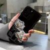Кристаллическая роза для iPhone17promax космический чехол для телефона Apple 16 прозрачный 14/13 мелкое отверстие 15