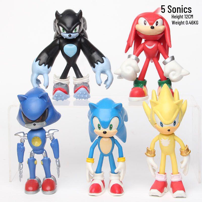 Sonic the Hedgehog Action Figure: Cake Decoration & Claw Machine Toy