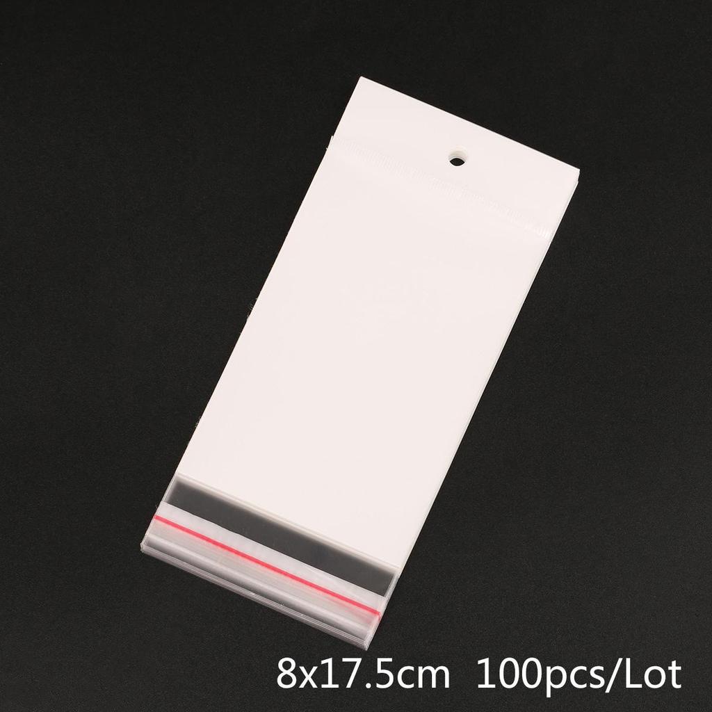 Transparent Self Adhesive Sealed Opp Plastic Pouch Sachet Gift Bag