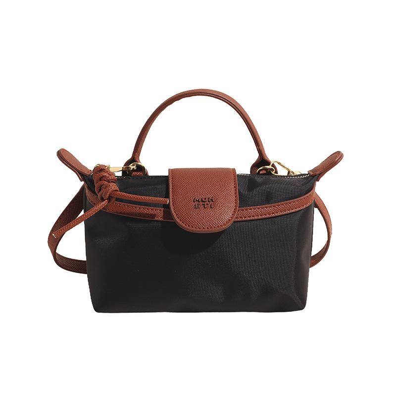 Весна 2025 новая портативная повседневная универсальная сумка через плечо мессенджер Longxiang изменение однотонного цвета уличная сумка