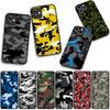 Pattern Fashion Camouflage Cover Phone Case for Xiaomi Redmi 15 A5 9A 9T 10A 10C 9C NFC 15C Note 11 9 10 Pro Plus 8T Coque