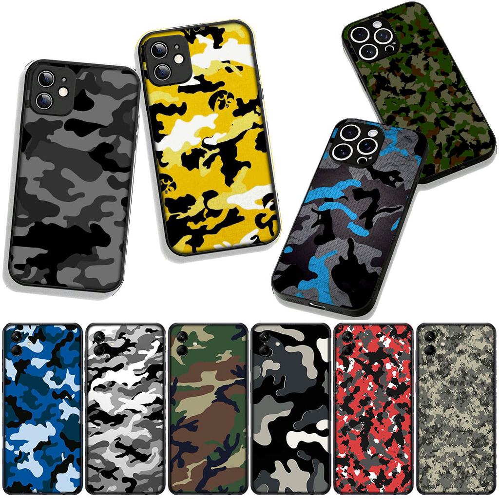 Pattern Fashion Camouflage Cover Phone Case for Xiaomi Redmi 15 A5 9A 9T 10A 10C 9C NFC 15C Note 11 9 10 Pro Plus 8T Coque
