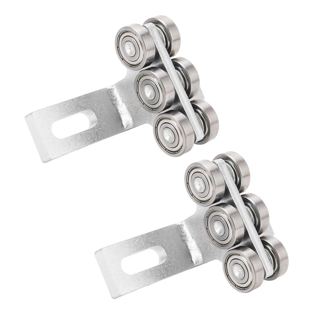 2 шт. 6-колесная тележка в сборе для электрической лебедки PA200‑PA1000, ролик тележки для 1‑/8 дюйма или выше S