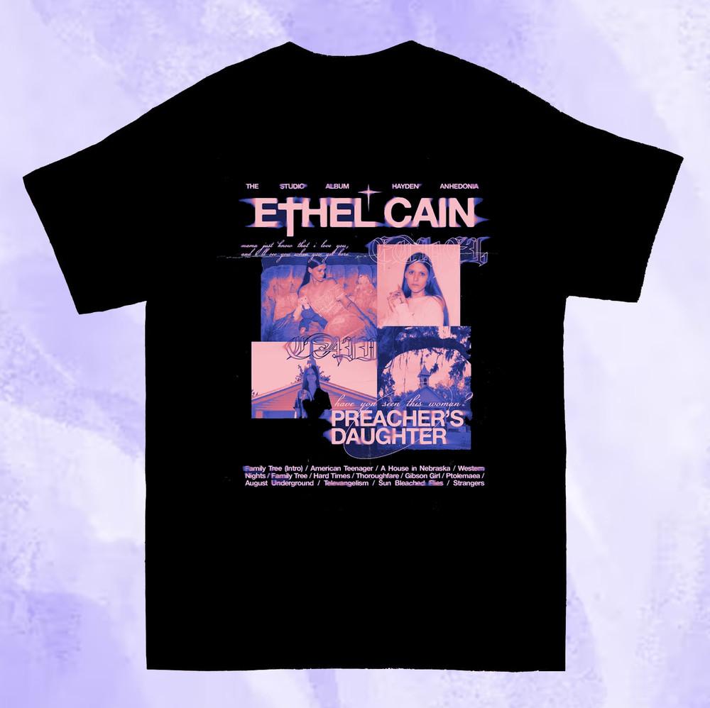 Ethel Cain Preacher's Daughter Album T-shirt Full Size S-5XL Unisex T-Shirt